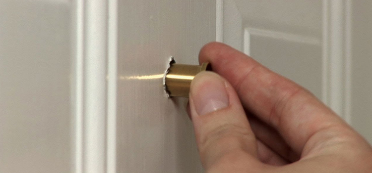 peephole door repair in Lake Forest